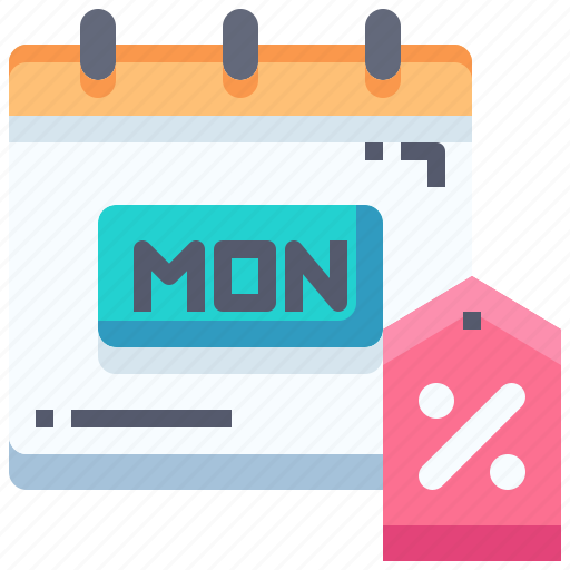 Shopping, box, cyber, calendar, monday, sale icon - Download on Iconfinder