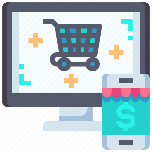 Shopping, smartphone, cart, online, computer, shop icon - Download on Iconfinder