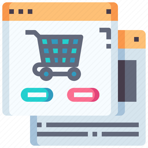 Shopping, web, cart, online, website, page icon - Download on Iconfinder