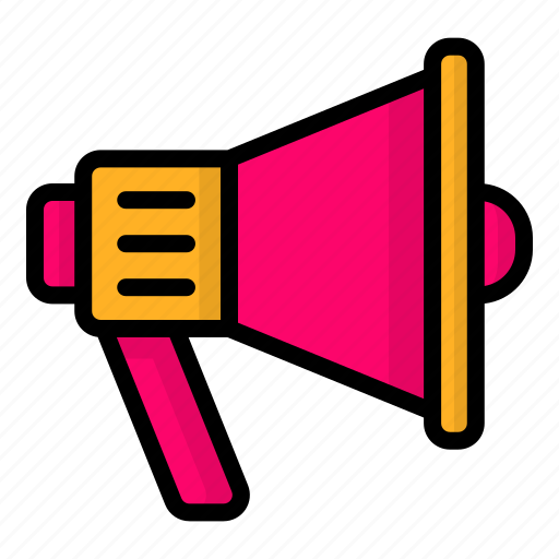 Announcement, loudspeaker, marketing, megaphone icon - Download on Iconfinder