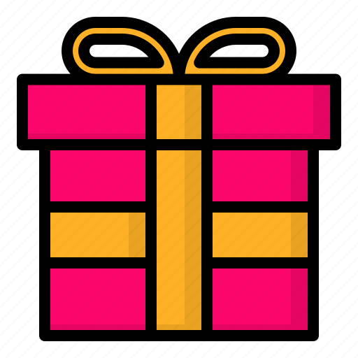 Gift box, package, parcel, present icon - Download on Iconfinder