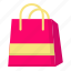 bag, cart, ecommerce, shopping 