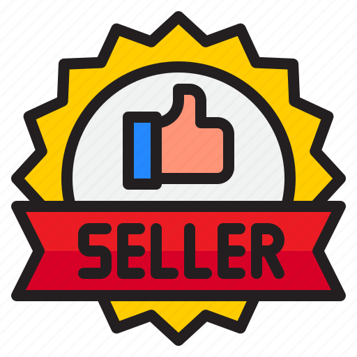 Badge, seller, tag, best, award icon - Download on Iconfinder
