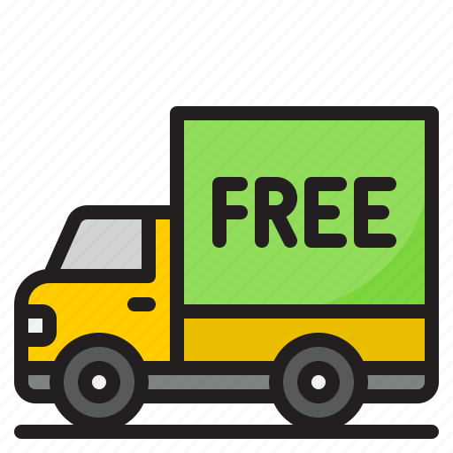 Delivery, free, transport, logistic, shipping icon - Download on Iconfinder
