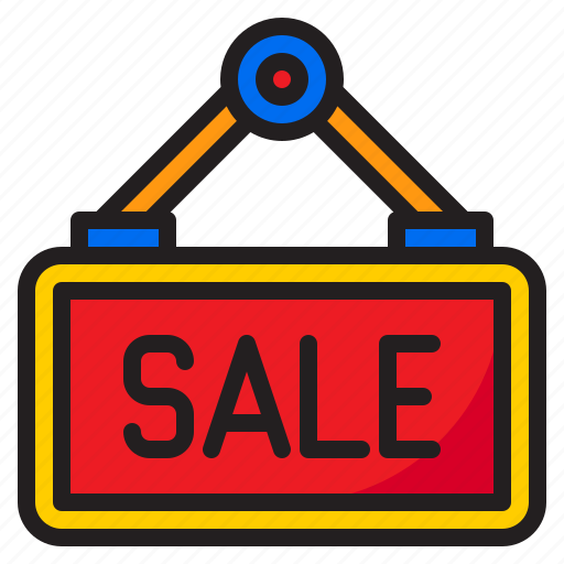 Sale, door, sign, label, shop, shopping icon - Download on Iconfinder