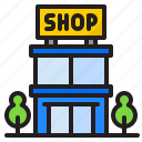 shop, market, shopping, building, store