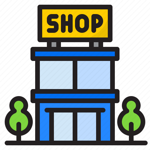 Shop, market, shopping, building, store icon - Download on Iconfinder