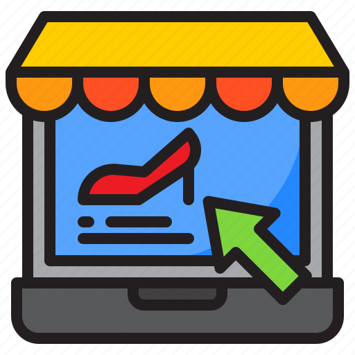 Shopping, online, select, store, shoe, market icon - Download on Iconfinder