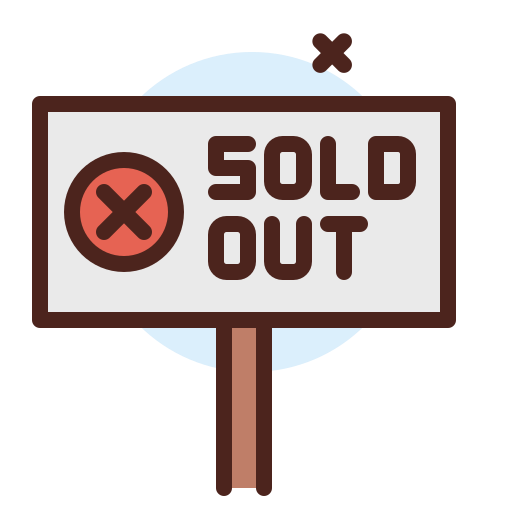 Sold, out, sales, discount, offer icon - Free download