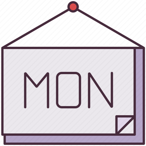 Monday, date, calendar icon - Download on Iconfinder