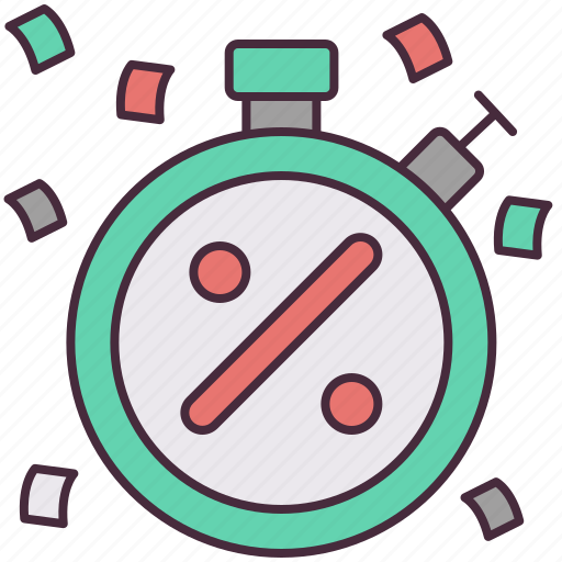 Stopwatch, time, timer, sale icon - Download on Iconfinder