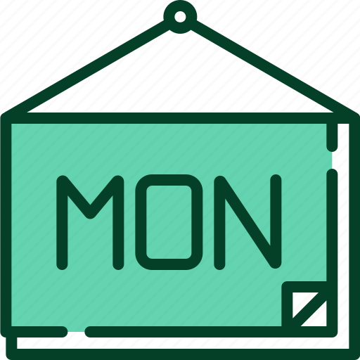 Monday, time, date, calendar icon - Download on Iconfinder