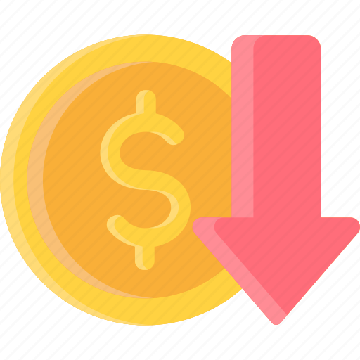 Low, price, low price, sale, down, discount, dolar icon - Download on Iconfinder