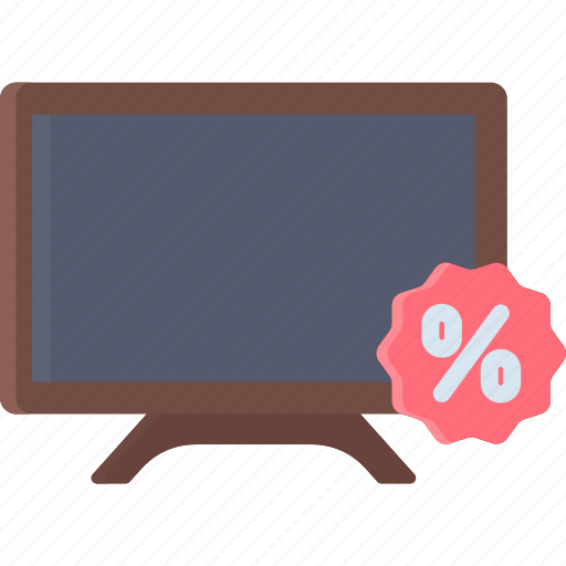 Television, sale, discount, monitor, shopping, ecommerce icon - Download on Iconfinder