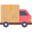 delivery, truck, package, transportation, transport, shipping, vehicle 