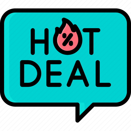 Hot, deal, hot deal, sale, big sale, agreement, shopping icon - Download on Iconfinder
