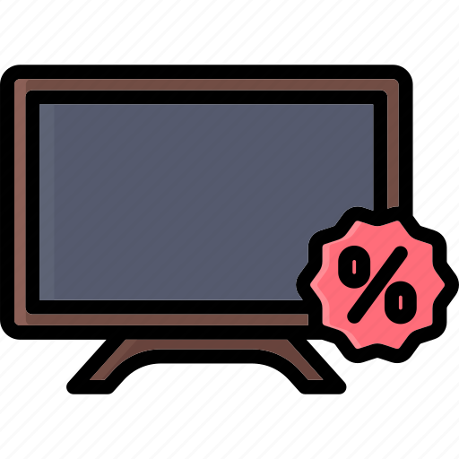 Television, sale, discount, price, shopping, monitor, ecommerce icon - Download on Iconfinder