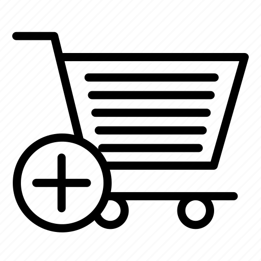 Basket, cart, shopping, trolley, add icon - Download on Iconfinder