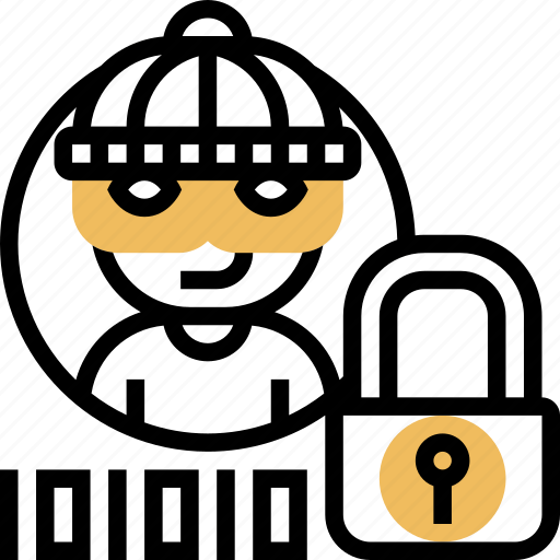Authentication, encrypted, locked, hacker, protection icon - Download on Iconfinder