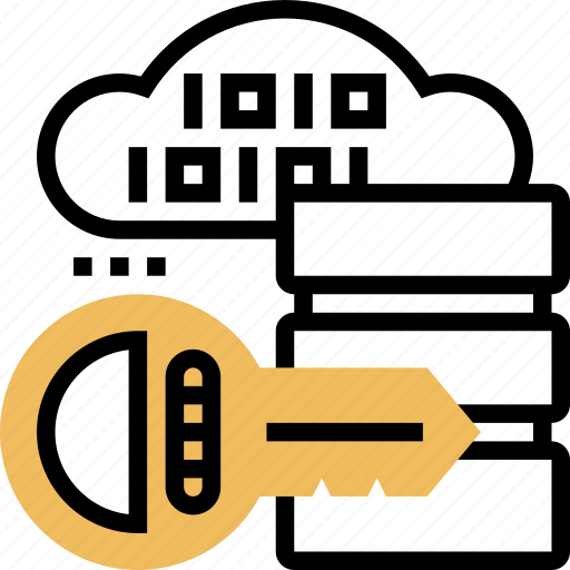 Data, encryption, key, binary, storage icon - Download on Iconfinder