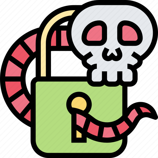 Worm, rotten, death, unlock, burrow icon - Download on Iconfinder