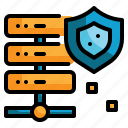 data, cloud, protect, cyber, storage, security icon