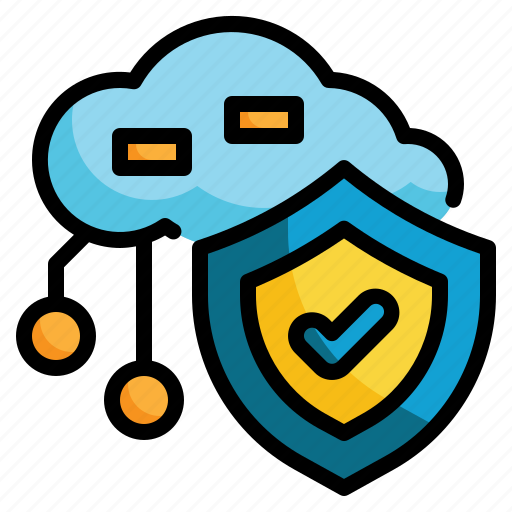 Data, protect, cloud, cyber, storage, database, security icon icon - Download on Iconfinder