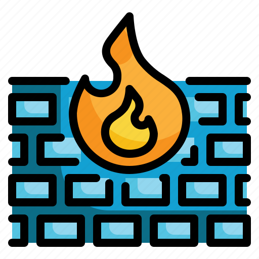 Firewall, protect, cyber, network, connection, security icon icon - Download on Iconfinder