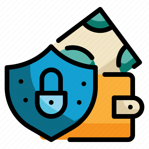 Wallet, protect, money, cash, cyber, currency, banking icon - Download on Iconfinder