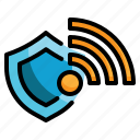 wifi, protect, network, internet, connection, security icon