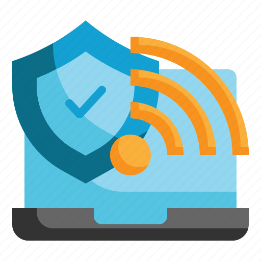 Wifi, protect, cyber, network, connection, security icon icon - Download on Iconfinder