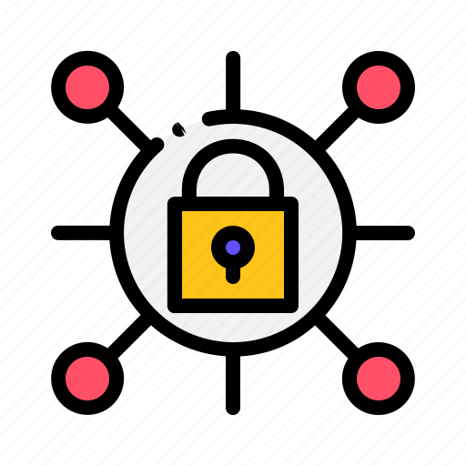 Locked, security, protection, lock, safety, network, connection icon - Download on Iconfinder