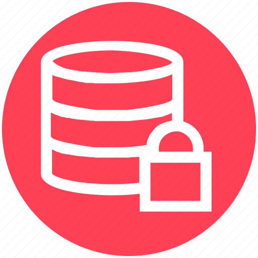 Data, database, encryption, lock, secure, security icon - Download on Iconfinder