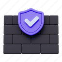 firewall, shield, protect, antivirus, safety, wall, security, encryption, secure 