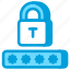 password, lock, passcode, key, secret, code 