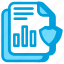 data, protection, file, document, bar, chart, credentials 