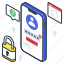 password, recovery, isometric 