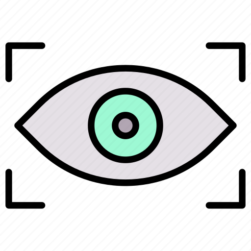 Biometric, eye, scan icon - Download on Iconfinder
