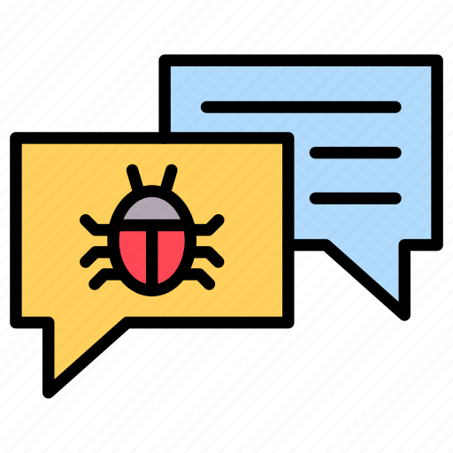 Conversation, infected, virus icon - Download on Iconfinder
