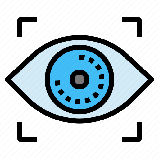 Biometric, eye, identification, iris, recognition, retinal, scanning icon - Download on Iconfinder