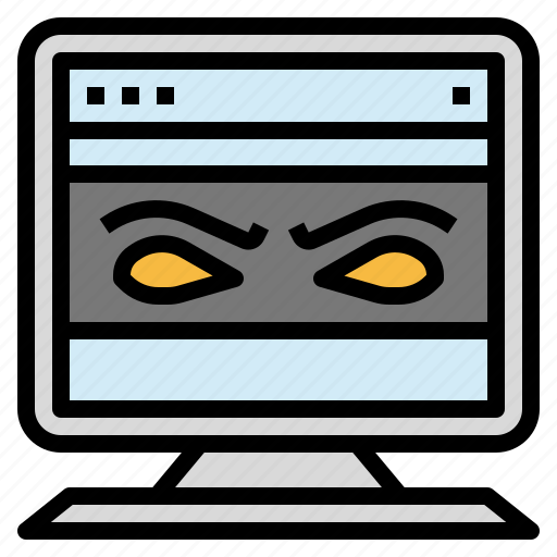Crime, cyber, harm, illegal, internet, website icon - Download on Iconfinder