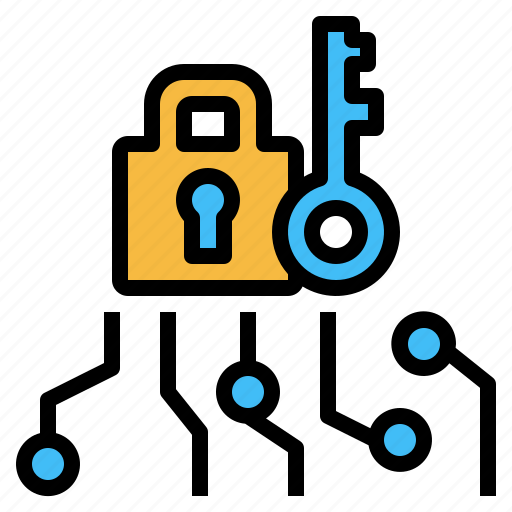 Cyber, key, lock, online, protection, security, system icon - Download on Iconfinder