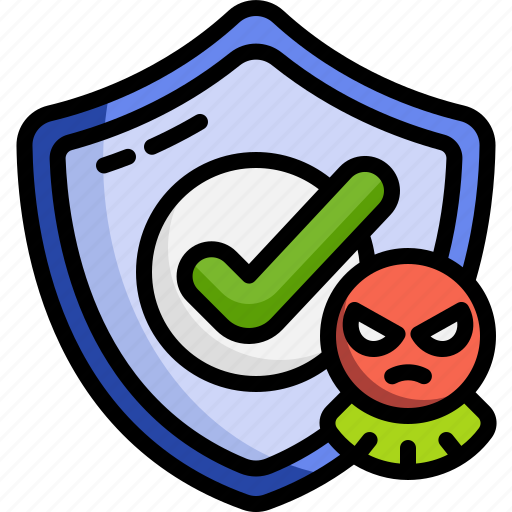 Shield, ui, defense, antivirus, virus, bug, secure icon - Download on Iconfinder