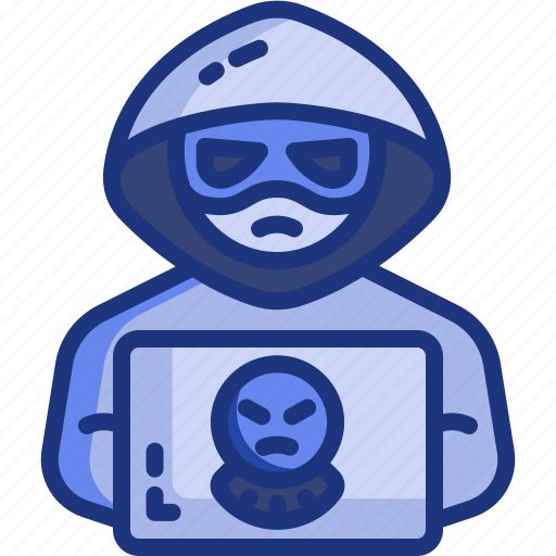 Hacker, padlock, virus, electronics, bug, computing, crime icon - Download on Iconfinder