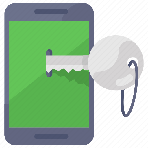 Mobile, key, secure mobile, mobile security, phone security, mobile protection, mobile encryption icon - Download on Iconfinder
