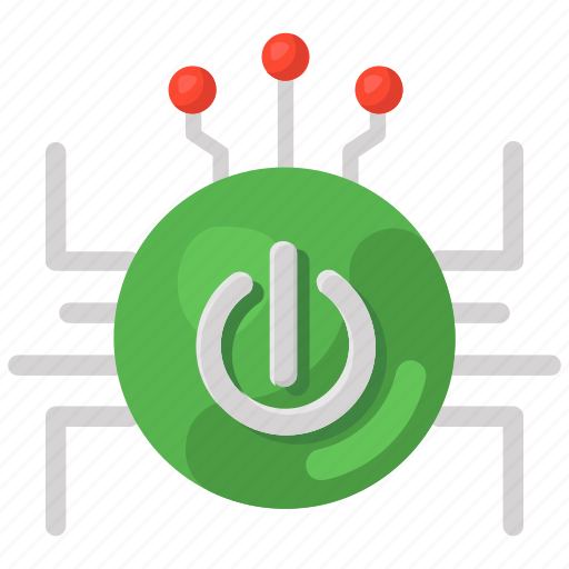 Technological, power, technological power, future technology, electric technology, power off, switch off icon - Download on Iconfinder