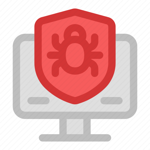 Computer, virus, malware, infected icon - Download on Iconfinder