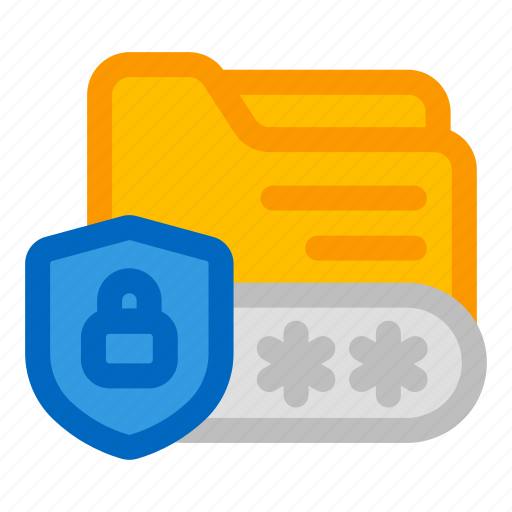 Password, protected, folder, security icon - Download on Iconfinder