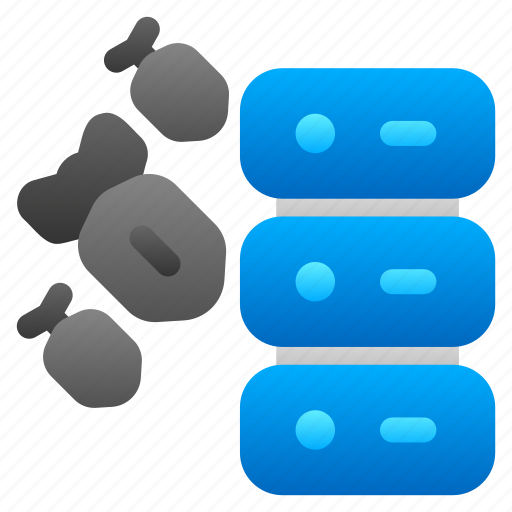 Ddos, attack, servers, bombs icon - Download on Iconfinder
