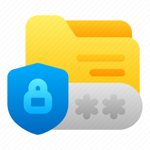 Password, protected, folder, security icon - Download on Iconfinder